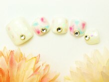 ラヴィネイル 京都駅前店 クレア(La Vie Nail claire)/オフ込定額フットジェル