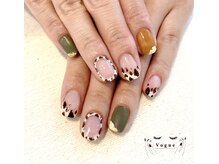 ヴォーグ(Vogue)/ワンカラー ＋持ち込みアート