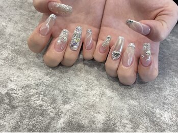 レアゼル(Le’a zele)の写真/アートやパーツも多数！デザイン・形にこだわったスカルプで、指先美しく、華やかにオシャレを楽しめる♪