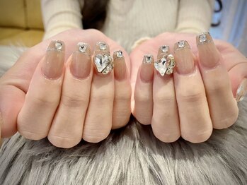 ルビーネイル 太閤通駅店(RUBY NAIL)/フリーデザインジェルスカルプ