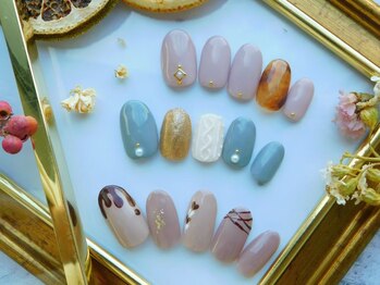 ネイルアンドアイラッシュサロン エスポアール(nail&eyelash salon espoir)/75分コース