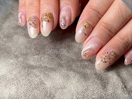 押し花ネイル＊