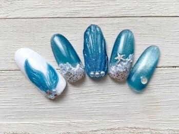 ネイルサロン マルラニ(Nailsalon malulani)の写真/多彩なアートもお任せ＊【定額パラジェル¥5900～】種類豊富な定額もご用意★理想のお手元を実現します♪