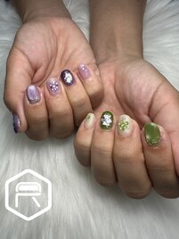 ぶどうネイル