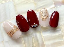 モーヴネイル(mauve.nail)/定額アートA ¥10500