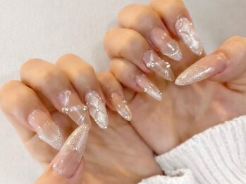 リベレ(LIBELLE)の写真/【長さ出し追加は1本から可能☆】長さがほしい方,折れてしまった方,形を綺麗にしたい方に選ばれています♪ 