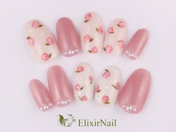 エリクサーネイル 渋谷(Elixir Nail)/定額aシンプル/クーポン使用