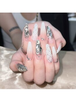 クイーンズビューティーサロン 新宿本店(Queen's beauty salon)/チップアートやり放題つけ放題