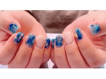 アートネイル アルファ(Art Nail ALUFA)/ニュアンスブルー