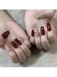ボルドーネイル