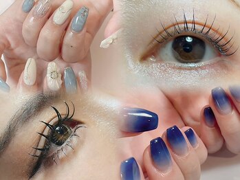 ネイルキュート アンド クールラッシュ 亀有店(nailcute & CoolLash)の写真/パリジェンヌラッシュorマツパとネイルを一度に楽しめるサロン♪あなたの魅力を引き出す時間を提供します！