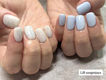 リブ 三軒茶屋(LiB)/シンプルチグハグネイル