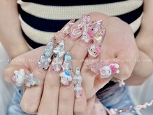 レアネイル 渋谷店(Le’a nail)/キティちゃんネイル