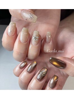 カエラ(Caela)/キラキラワンカラー×マグネット