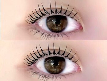 ケイトステージラッシュ 福山駅前店の写真/まつ毛のデザインで垢抜けフェイスを演出♪二重の方、一重の方関係なく、お目元に合うカール感をご提案★