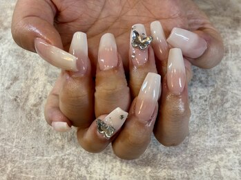 ガーデン ヘア&エステ&ネイル Garden/チップ長さだしベービーブーマ