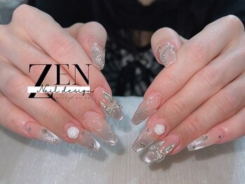 ゼン ネイル デザイン 池袋(ZEN NAIL DESIGN)/* 長 さだしやり放題×つけ放題