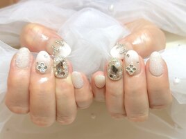 ☆ティファニー風パーツネイル☆