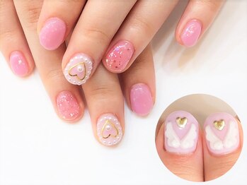 ネイルコレクション ピンク(Nail Collection Pink)/ジェル定額8990★ショートネイル