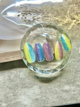 ルミライズ(Lumirise)/カラフルラメネイル