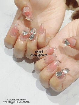 エムズスタイル ネイルバー(M's Style NAIL BAR)/ guest nail