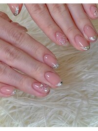 ガラスフレンチリボンマグネット