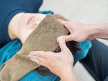 ふじなり整体 咲来(saki)の雰囲気（オプションのヘッドマッサージで頭や目のまわりのコリもスッキリ）