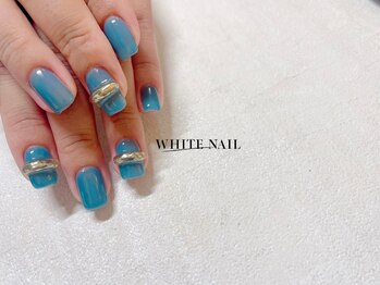 ホワイトネイル 武蔵小杉店(WHITE NAIL)/リングネイル/ミラーネイル