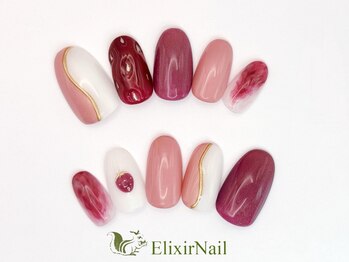 エリクサーネイル 池袋(Elixir Nail)/定額a シンプル/クーポン使用