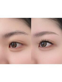 アイブロウメニューがあるサロン