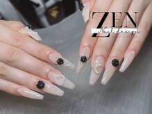 ゼン ネイル デザイン 池袋(ZEN NAIL DESIGN)/* 長 さだしやり放題×つけ放題