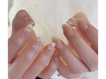 チーク/ラメ/リボン