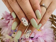 ダブルネイル(Double Nail)/【ほり】ダルメシアン