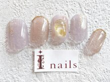 アイネイルズ 梅田店(I nails)/くすみカラーニュアンス