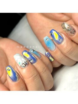 エムネイル ブランチ(Mネイル branch)/maeda.ブルーネイル