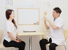 はらカイロプラクティックセンター/状態の説明と施術計画を明確化