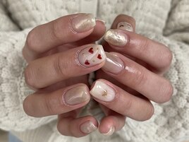 バレンタインネイル2/13