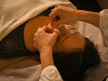 オーブ たかまつはり灸整骨院くじら館(aube)/aube》自律神経まで整う美容鍼