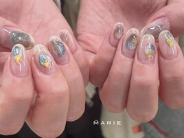 3)6000円マグネットネイル0424a