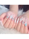 【長さだし】さくらんぼネイル