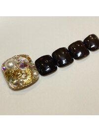 埋め尽くし×ブラウン