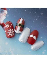 ラ カゼッタ(La casetta)/大人可愛いサンタクロースネイル