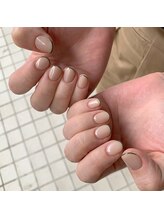 Mネイルアンドカフェ シェレステ/スキニーフレンチ♪