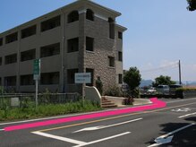 幸せのもり整体院/幸せのもり整体院駐車場入口