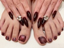 ラビング(Loving)/ハンド＆フット ～ボルドー～