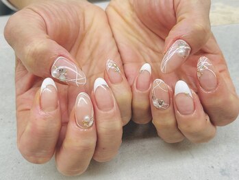 ネイルサロン ドゥ(Nail Salon Doux)/【ほり】バーチャルフレンチ