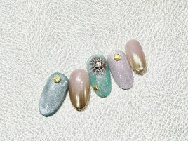 フラワーネイル