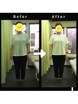 アミーゴ整体院/ビフォーアフター