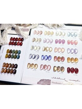 カラー・パーツの種類が豊富