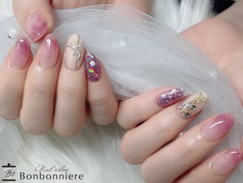 ネイル ボンボニエール 京阪シティモール天満橋店(Nail bonbonniere)/持ち込みデザイン